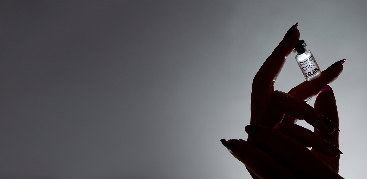 The first innovation in frown line treatments in 20 years.